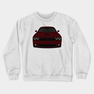 Challenger Dark-Red Crewneck Sweatshirt